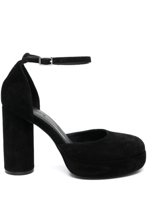 Vic Matie 105mm heeled suede sandals - Black