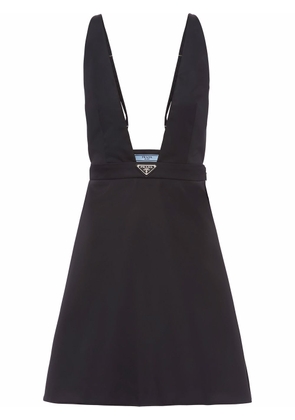 Prada sleeveless Re-Nylon dress - Black