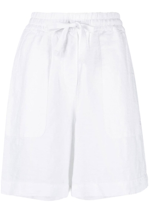 Tommy Hilfiger drawstring-waist linen shorts - White