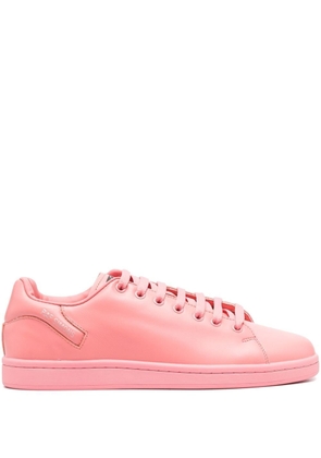 Raf Simons side logo-print low-top sneakers - Pink