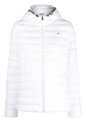 Tommy Hilfiger hooded padded jacket - White