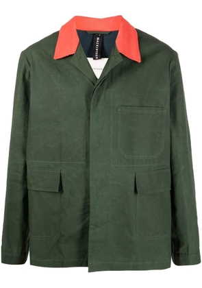 Mackintosh DRIZZLE waxed cotton jacket - Green