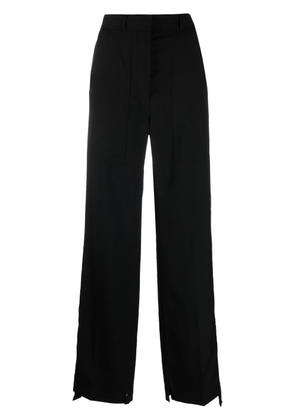 Stella McCartney straight-leg cargo-pocket trousers - Black