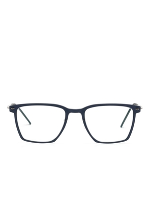 Lindberg square-frame glasses - Blue