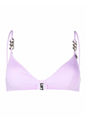 Stella McCartney triangle-cup bikini top - Pink