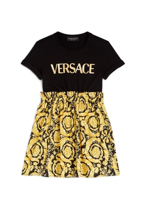 Versace Kids Barocco Print T-Shirt-Dress (4-14 Years)