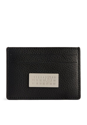 Mm6 Maison Margiela Leather Numeric Card Holder