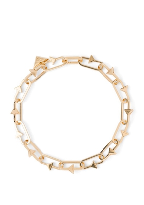 Prada Triangle Chain Necklace