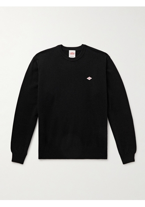 Danton - Logo-Appliquéd Wool Sweater - Men - Black - 38