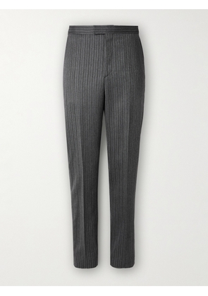 Favourbrook - Westminster Slim-Fit Straight-Leg Striped Wool Trousers - Men - Gray - UK/US 30