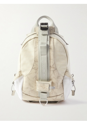 Givenchy - G-Trail Small Nubuck and Canvas Backpack - Men - Neutrals