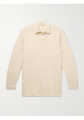 Massimo Alba - Bowles Linen and Cotton-Blend Shirt - Men - Neutrals - S