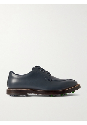 Mr P. - G/FORE Golf Leather Shoes - Men - Blue - UK 7