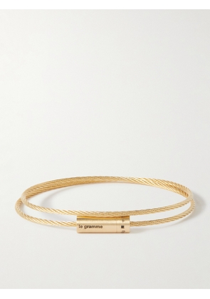 Le Gramme - 21g 18-Karat Recycled Gold Bracelet - Men - Gold - 18
