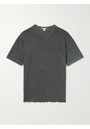James Perse - Garment-Dyed Slub Cotton-Jersey T-Shirt - Men - Gray - 1