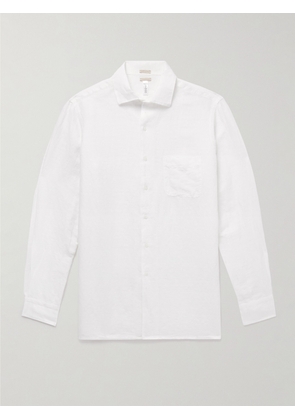Massimo Alba - Bowles Linen and Cotton-Blend Shirt - Men - White - S
