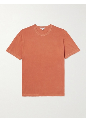 James Perse - Combed Cotton-Jersey T-Shirt - Men - Orange - 1