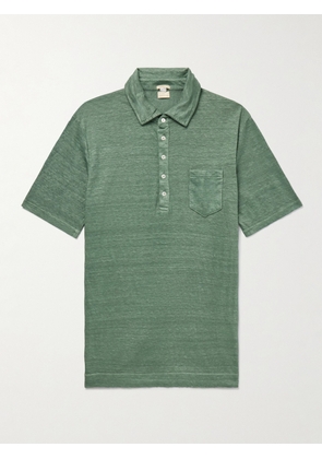 Massimo Alba - Filicudi Slim-Fit Linen Polo Shirt - Men - Green - S