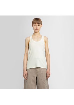 LEMAIRE WOMAN YELLOW TANK TOPS