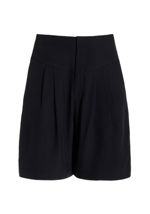 Bite Studios - Pleated Suiting Shorts - Black - UK 12 - Moda Operandi