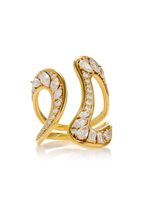 Fernando Jorge - Stream 18K Yellow Gold Diamond Ring - Gold - US 7 - Moda Operandi - Gifts For Her