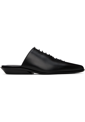 Ann Demeulemeester Black River Lace-Up Mules