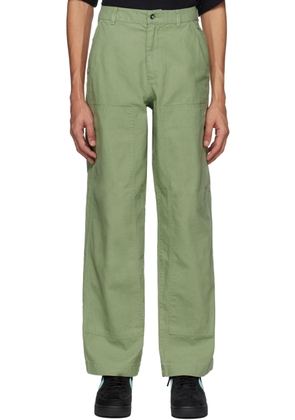 Nike Green Double Panel Trousers