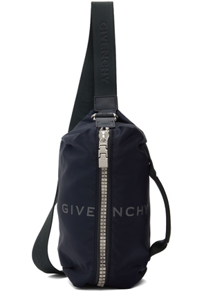 Givenchy Navy G-Zip Bum Pouch