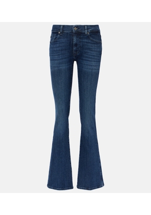 7 For All Mankind High-rise bootcut jeans