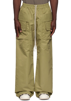 Rick Owens DRKSHDW Khaki Creatch Cargo Pants