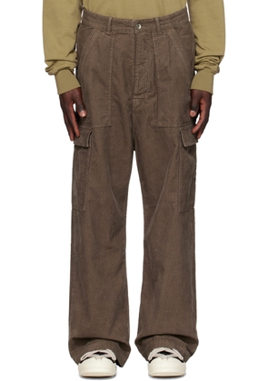 Rick Owens DRKSHDW Gray Flap Pocket Cargo Pants