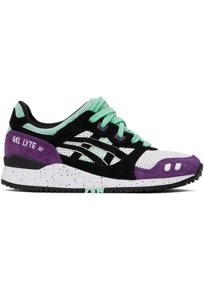 Asics Black & Purple Gel-Lyte III OG Sneakers