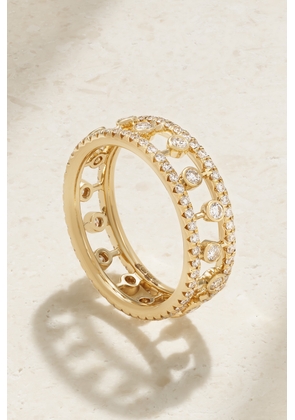 De Beers Jewellers - Dewdrop 18-karat Gold Diamond Ring - 52,53