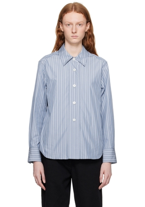Margaret Howell Blue Striped Shirt