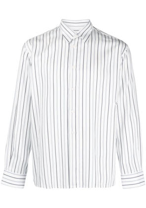 Soulland Perry striped shirt - White