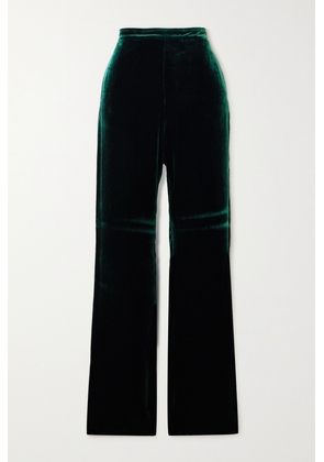 Polo Ralph Lauren - Velvet Straight-leg Pants - Green - US0,US2,US4,US6,US8,US10,US12,US14