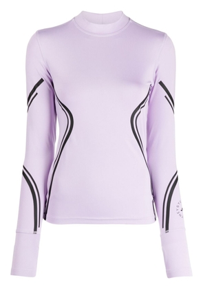 adidas by Stella McCartney Truepace long-sleeve performance top - Purple