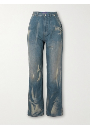 Ralph Lauren Collection - Driss Distressed Straight-leg Jeans - Blue - 24,25,26,27,28,29,30,31