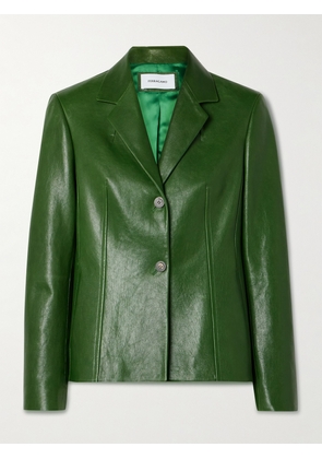 Ferragamo - Leather Blazer - Green - IT42,IT44,IT46,IT48