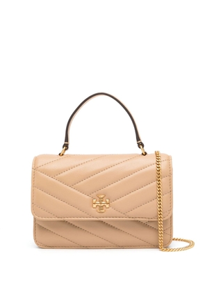 Tory Burch Double T quilted shoulder bag - Neutrals