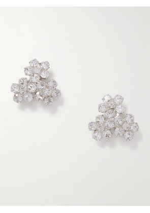 Jennifer Behr - Violet Silver-plated Swarovski Crystal Earrings - White gold - One size