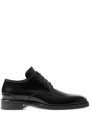 Burberry patent-leather derby shoes - Black