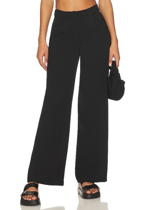 MORE TO COME Irena Wide Leg Pant in Black. Size XS, XXS.