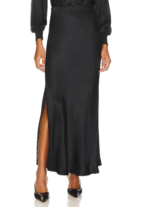Nation LTD Maribel Bias Skirt in Black. Size L, XL/1X, XS.