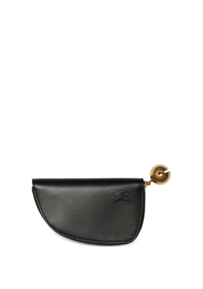 Burberry Shield leather coin pouch - Black