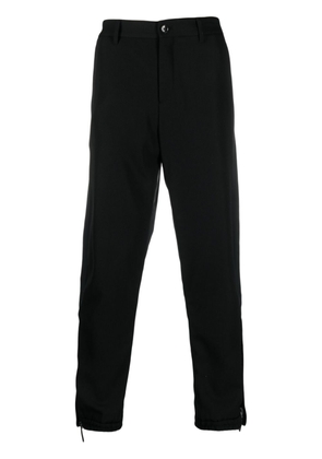 Burberry two-tone tapered trousers - Black