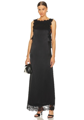 Stone Cold Fox x REVOLVE Alyssa Gown in Black. Size L, S, XS.