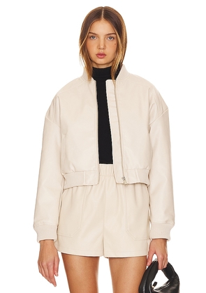 Steve Madden Scout Jacket in Cream. Size L, XL, XS.