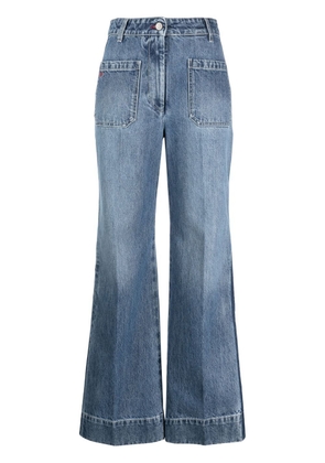 Victoria Beckham Alina high waist jeans - Blue