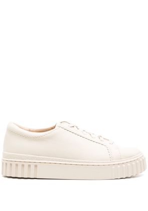 Clarks Mayhill Walk leather sneakers - Neutrals
